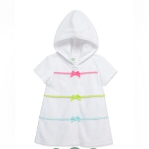 NWT Little Me Multi Swim Cover Up (6-9 mos)